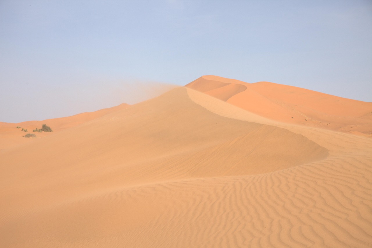 desert, nature, dunes, sand, sahara, morocco, landscape